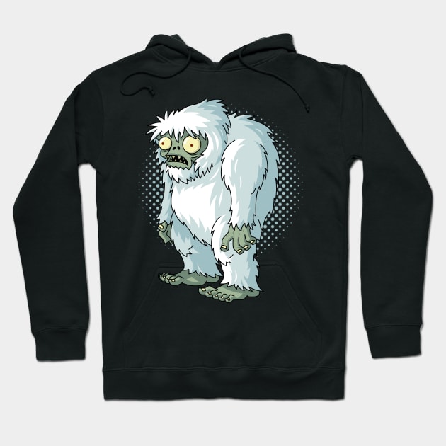 Yeti Zombie Hoodie by Atpidarp